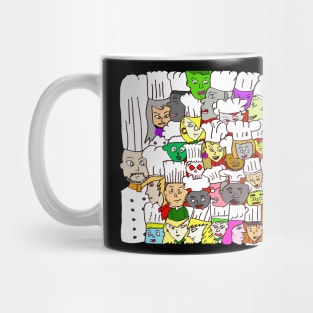 Chef Troops Doodle Mug